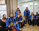 П.А. Рожков в аэропорту Шереметьево встретился со сборной командой России по следж-хоккею по итогам чемпионата мира МПК в группе B