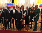 П.А. Рожков, многократные чемпионы Олимпийских и Паралимпийских игр в Кремле приняли участие в инаугурации Президента РФ В.В. Путина
