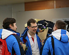 П.А. Рожков в аэропорту Шереметьево встретился со сборной командой России по следж-хоккею по итогам чемпионата мира МПК в группе B