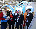 П.А. Рожков в рамках тематического дня спорта на форуме-выставке «Россия» посетил стенды субъектов Российской Федерации и провел рабочие встречи 