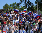 Председатель Профсоюза П.А. Рожков принял участие в спортивном параде-шествии на ВДНХ в Москве