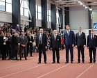 Министр спорта РФ М.В. Дегтярев, губернатор Тульской области Д.В. Миляев и председатель Профсоюза П. А. Рожков открыли в Туле Всероссийские соревнования для паралимпийцев