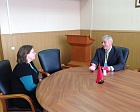 П.А.Рожков посетил  Объединенную первичную профсоюзную организацию ФГБОУ ВПО РГУФКСМиТ работников и обучающихся Профсоюза работников физической культуры, спорта и туризма РФ