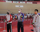 П.А. Рожков посетил соревнования по велоспорту на треке и пообщались со спортсменами команды ПКР
