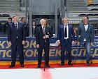 Председатель Профсоюза П.А. Рожков принял участие в церемонии награждения и закрытия Кубка по следж-хоккею «Герои нашего времени» среди ветеранов СВО