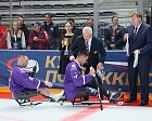Председатель Профсоюза П.А. Рожков принял участие в церемонии награждения и закрытия Кубка по следж-хоккею «Герои нашего времени» среди ветеранов СВО