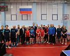 Министр спорта РФ М.В. Дегтярев, губернатор Тульской области Д.В. Миляев и председатель Профсоюза П.А. Рожков посетили соревнования по волейболу сидя среди ветеранов СВО и встретились с паралимпийскими сборными по пауэрлифтингу и настольному теннису