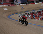 П.А. Рожков посетил соревнования по велоспорту на треке и пообщались со спортсменами команды ПКР