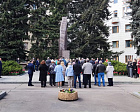 Представители ПРОФСПОРТТУРА РФ приняли участие в церемонии возложения цветов к Мемориалу работникам центральных профсоюзных органов, павшим в Великой Отечественной войне